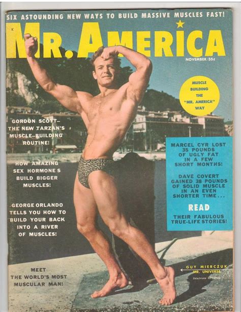 Vintage Mr America Bodybuilding Muscle Fitness Magazine Guy Mierczuk 11 60 1758979798
