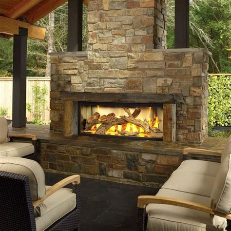 Cool Rustic Natural Gas Fireplace Insert With Blower Design Craft And