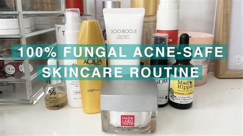 There is a high probability that you have fungal acne. MY 100% FUNGAL ACNE-SAFE SKINCARE ROUTINE - YouTube