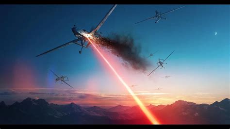 Laser Gun Shoots Down Drones In Us Military Test Youtube