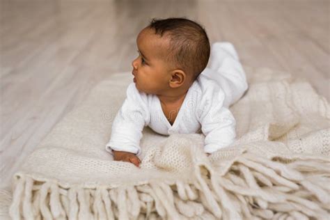Happy 3 Month Old African American Baby Stock Photos Free And Royalty