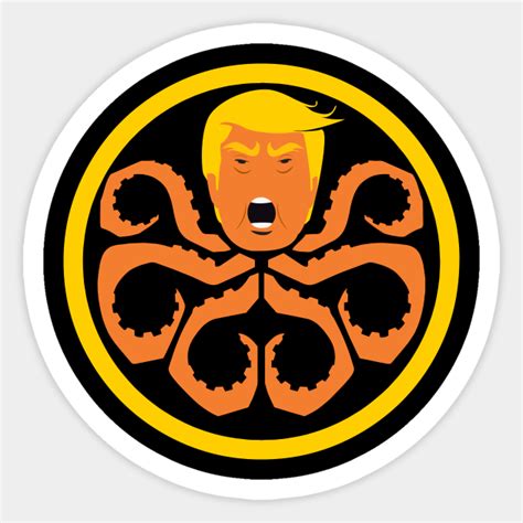 Hail Trump Hydra Captain America Sticker Teepublic