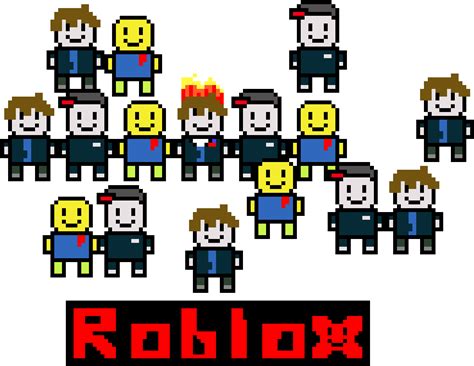 8bit Roblox Guestnoob And Bacon Hair Roblox 1250x1020 Png Download