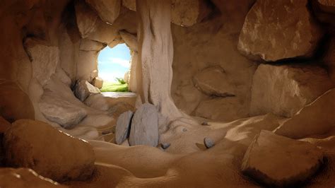 Cave 3d Model By Jackdutch