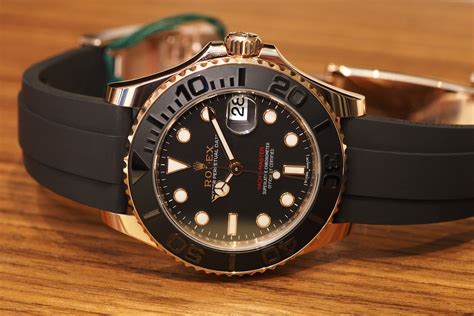 Sale Yacht Master Gold Rubber In Stock