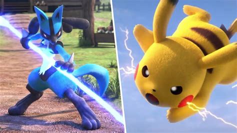 Lucario is a fighting and steel type pokemon. Pokken Tournament Gameplay - Lucario VS Pikachu - HD - Pokemon Fighter - MNPGameVideos - YouTube