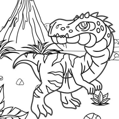 Dinosaur Coloring Pages - Free to download. Easy to print