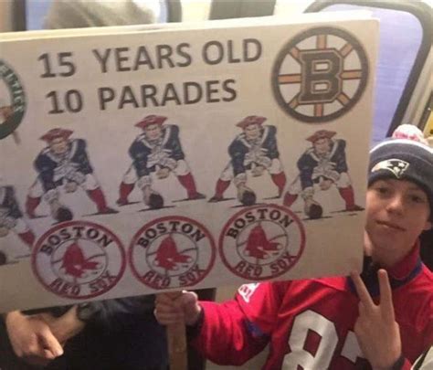 Patrick Mcgillicuddy Trolls Me With His 2018 Red Sox Parade Sign