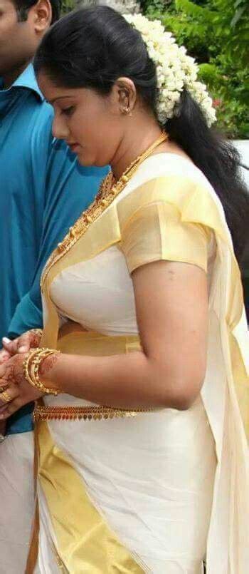 Hot Mallu Kerala Saree Side Most Beautiful Indian Actress South Indian Actress Hot Beautiful