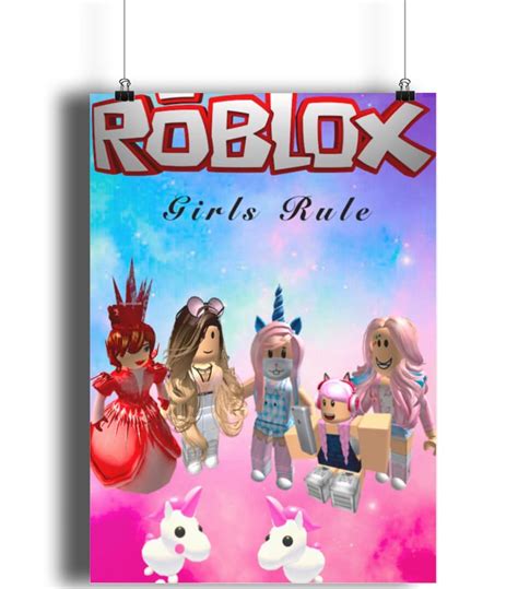 Roblox Girls Poster