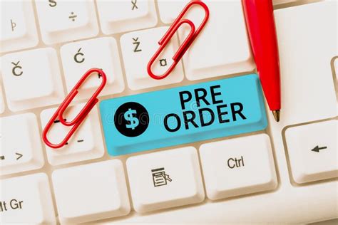 Text Caption Presenting Pre Order Business Overview An Order For A