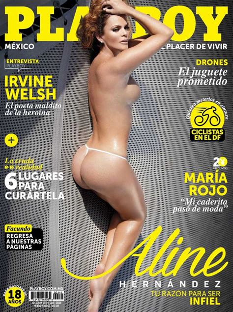 Aline Hernández en Playboy de Enero Fotos