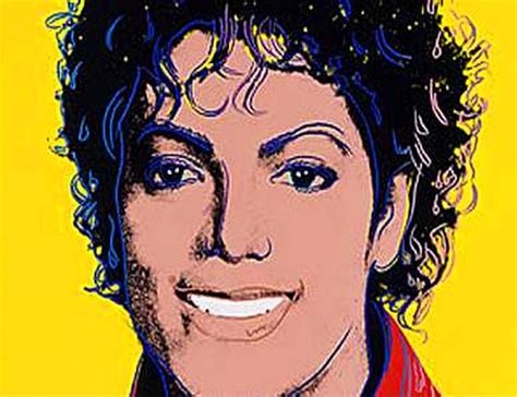 El Rey Del Pop Michael Jackson En Un Cuadro De Pop Art Andy Warhol Portraits Andy Warhol Pop