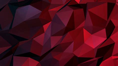 Red Polygon Wallpapers Top Free Red Polygon Backgrounds Wallpaperaccess