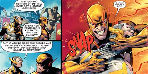 the flash godspeed was always planned to be killed