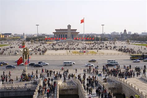 Tian'anmen square, or less correctly tiananmen square, is named after the tian'anmen gate to its north, separating it from the forbidden city. The Must-See Sights of Bustling Beijing | Goway
