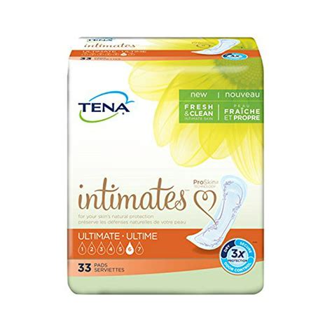 Tena Intimates Ultimate Pant Liner Heavy 16 Inch Bladder Control Pads