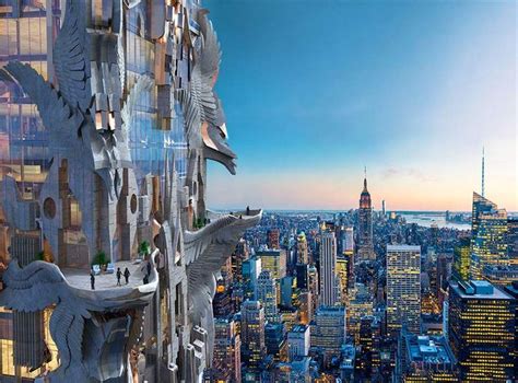 Futuristic Sculptural Skyscraper In Nyc Wordlesstech Arranha Ceu