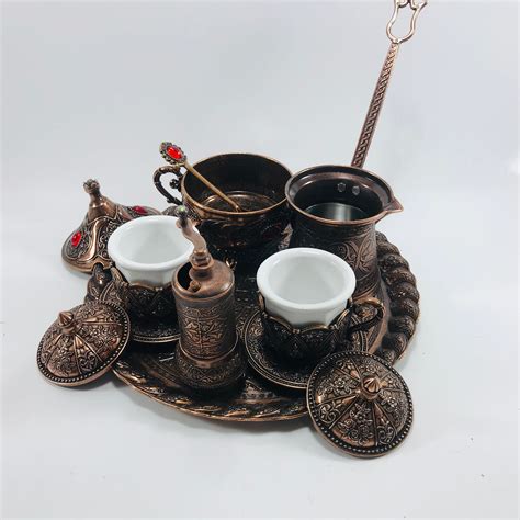 Turkish Coffee Cup Set Coffee Lover Gift Luxury Coffee Mug Etsy
