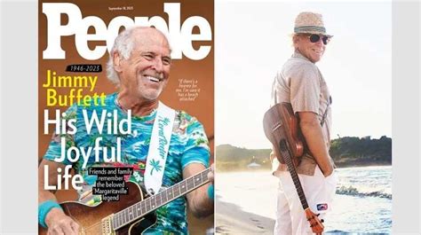 Jimmy Buffett On The Cover Of People Magazine