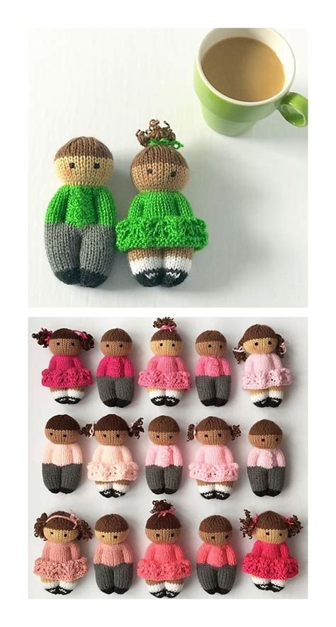 Pretty Izzy Dolls Free Knitting Pattern Knitting Projects Knitted