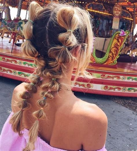 20 Fun Ideas To Style Your Bubble Braids Be Modish Concert