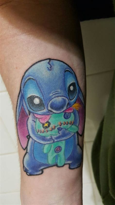 Stitch And Scrump Tattoo Disney Tattoos Stitch Tattoo Disney Sleeve