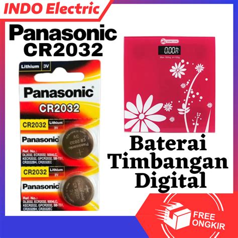 Jual ORIGINAL Baterai Batre Batrai Batrei CMOS Panasonic CR2032