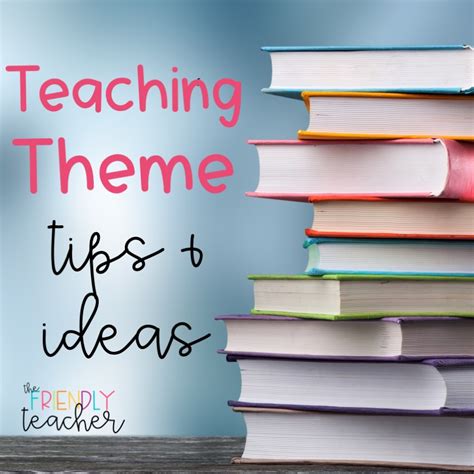 How To Teach Theme The Friendly Teacher