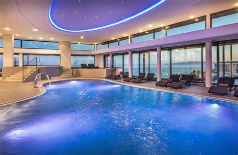 The Seawater Pool Adriatic Sky Spa Wellness And Spa — Grand Hotel