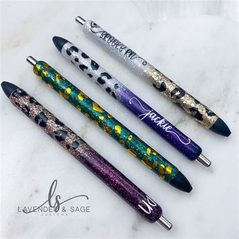 Custom Personalized Glitter Gel Pen Inkjoy Ts For Etsy In 2021