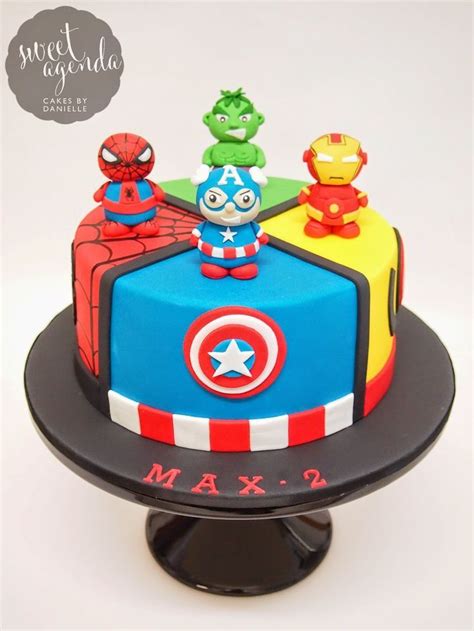 Custom cakes, cupcakes, & cookies! Resultado de imagen para superheroes cake | Superhero ...