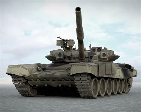 3d Model Of T90s Russian Tanks T 90