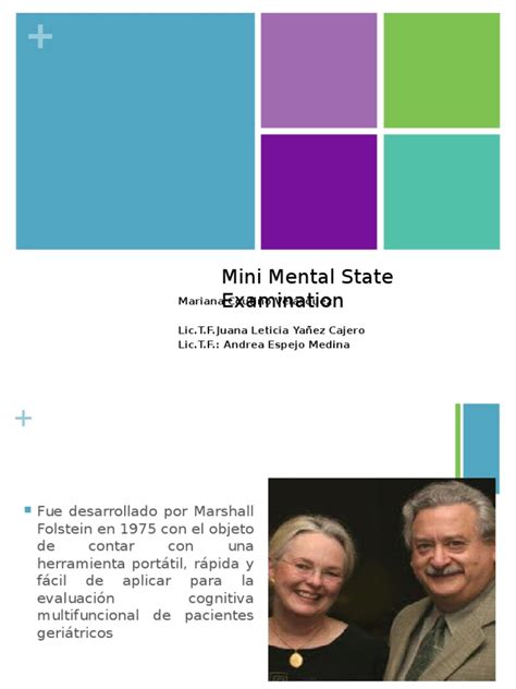 Mini Mental State Examination Pdf Ciencia Cognitiva Cognición
