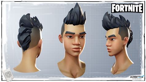 Fortnite Character Heads Batch 02 Airborn Studios Character Design