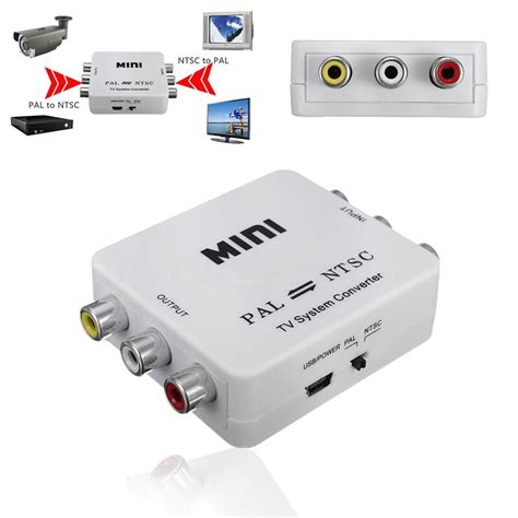 Mini Converter Of Pal To Ntsc Or Ntsc To Pal Bi Directional Dual Way Tv