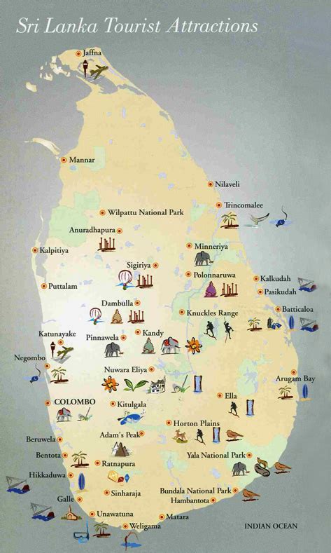 Sri Lanka Tourist Attractions