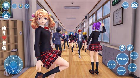 Anime Girl School Simulator Apk Do Pobrania Na Androida