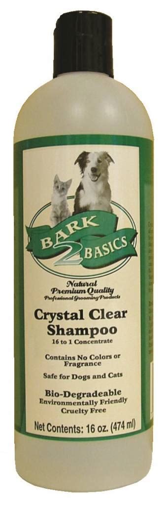 Bark2basics Bark 2 Basics Crystal Clear Shampoo Onlineshop Lasagroom