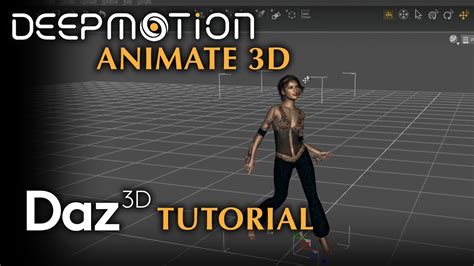 Deepmotion Daz 3d Ai Motion Capture Tutorial Youtube