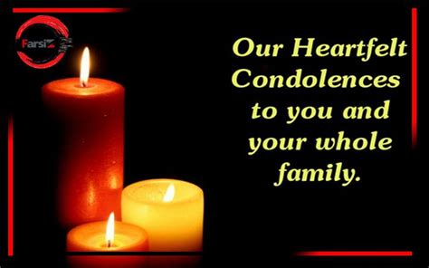 همدردی کردن و تسلیت گفتن به انگلیسی فارسیز Heartfelt Condolences