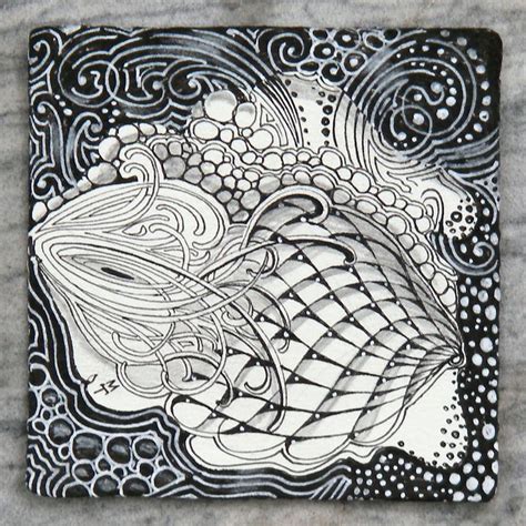 By Maria Thomas Tangle Doodle Doodles Zentangles Zen Doodle Zentangle Patterns Doodle Art