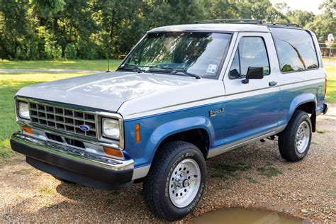 28k Mile 1988 Ford Bronco Ii Xlt 4x4 For Sale On Bat Auctions Sold