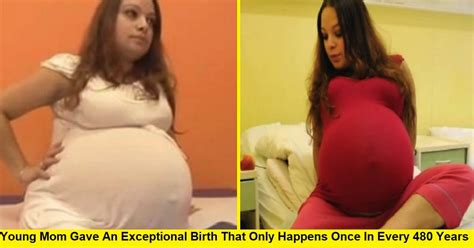 this 23 year old mom gave an exceptional birth that only happens once in every 480 years truly