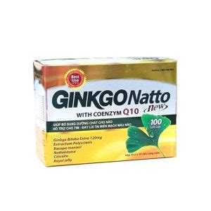 Ginkgo Natto New With Coenzym Q10 Hộp 100 Viên