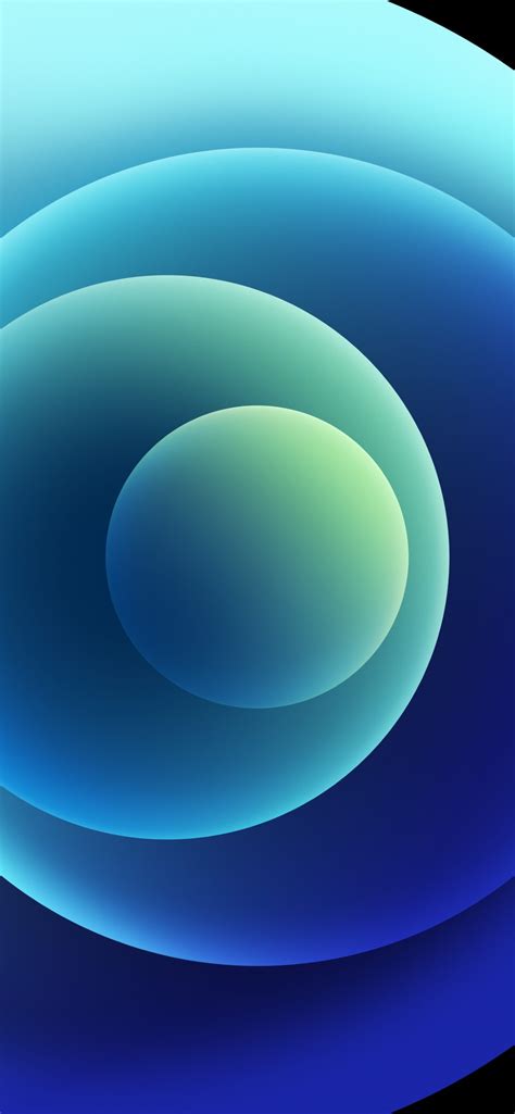 Iphone 12 Pro Wallpaper 4k Download Iphone 12 Blue Abstract Apple