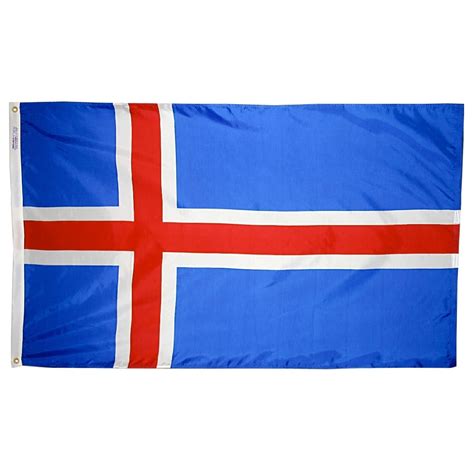 3 X 5 Iceland Flag The Flag Shop