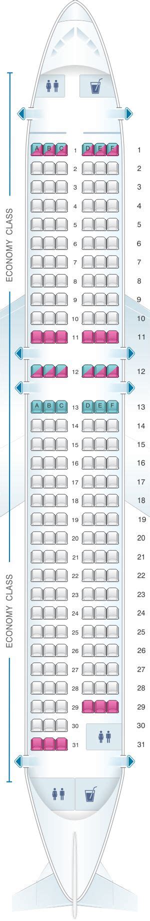 Seat Map Easyjet Airbus A320 Best Airplane American Airlines Air