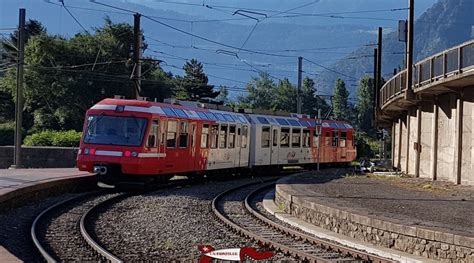 🚂 Train Mont Blanc Express Train à Crémaillère Martigny Chamonix