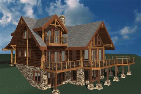 Log And Timber Frame Home Styles Summit Log And Timber Homes